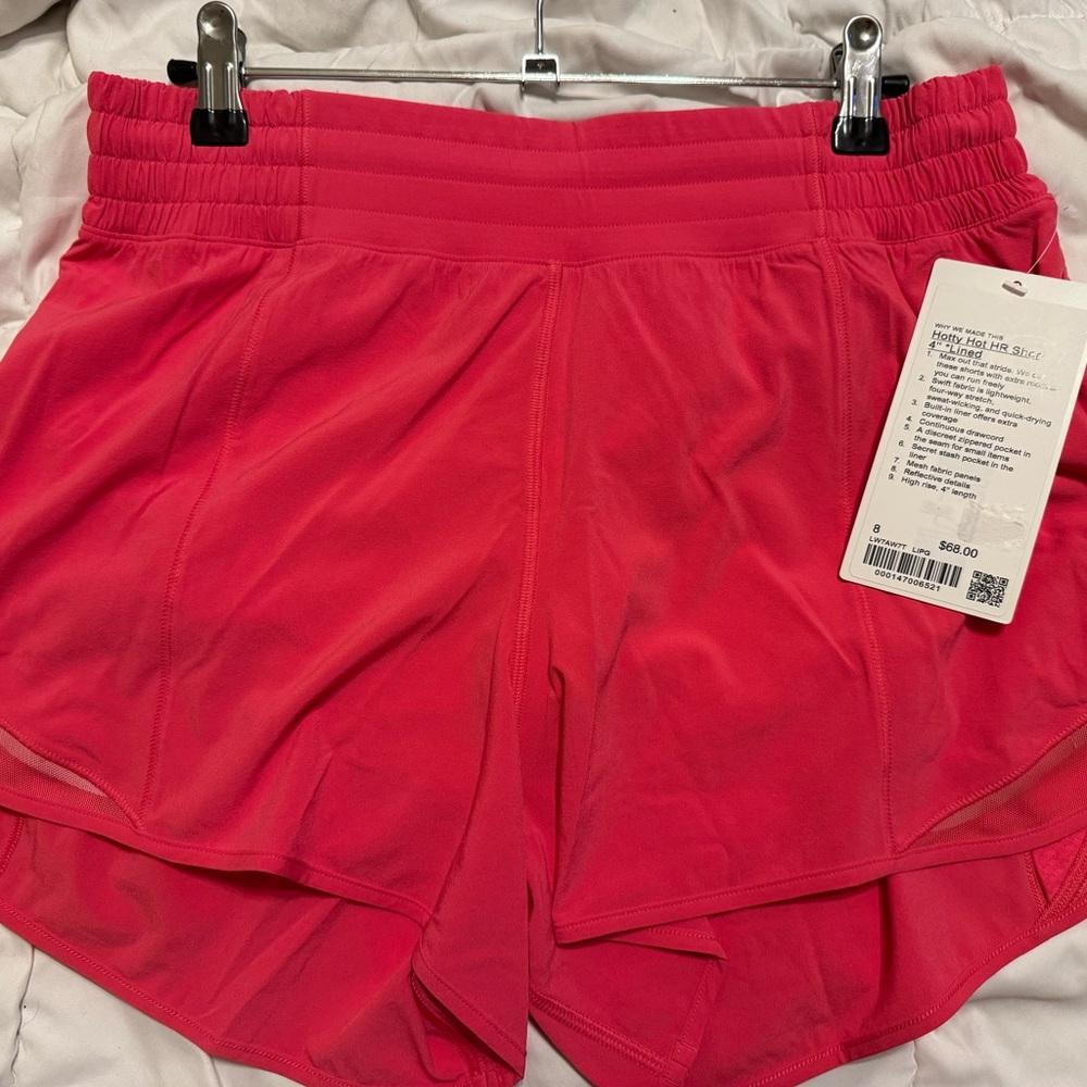 Women's Pink Athletic Shorts
